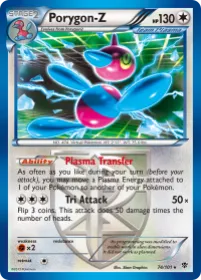 Porygon-Z (PLB 74) Plasma Blast