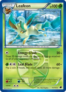 Leafeon (PLF 11) Plasma Freeze