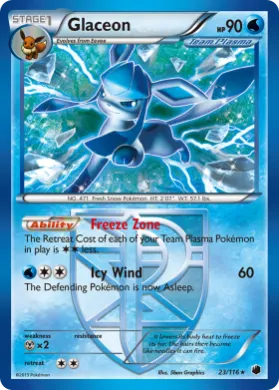 Glaceon (PLF 23) Plasma Freeze