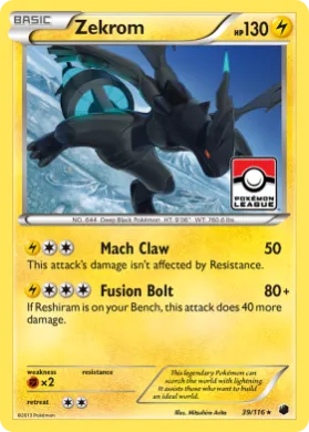 Zekrom (PLF 39) Plasma Freeze