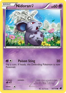 Nidoran ♀ (PLF 40) Plasma Freeze