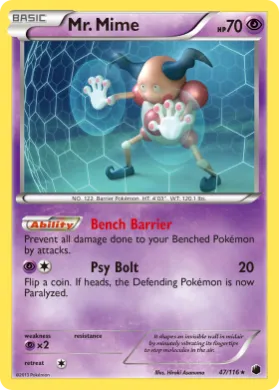 Mr. Mime (PLF 47) Plasma Freeze