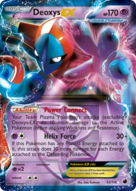 Deoxys-EX (PLF 53) Plasma Freeze