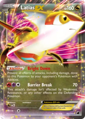 Latias-EX (PLF 85) Plasma Freeze