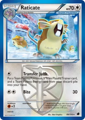Raticate (PLF 88) Plasma Freeze