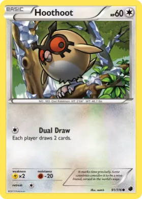 Hoothoot (PLF 91) Plasma Freeze