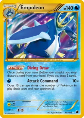 Empoleon (PLF 117) Plasma Freeze