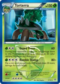 Torterra (PLS 3) Plasma Storm