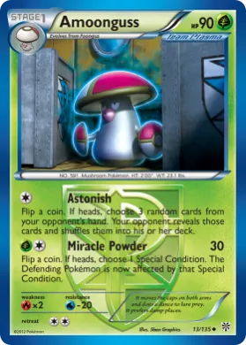 Amoonguss (PLS 13) Plasma Storm