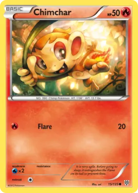 Chimchar (PLS 15) Plasma Storm