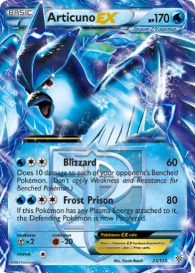 Articuno-EX (PLS 25) Plasma Storm