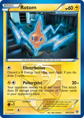 Rotom (PLS 49) Plasma Storm