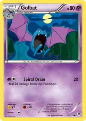 Golbat (PLS 54) Plasma Storm