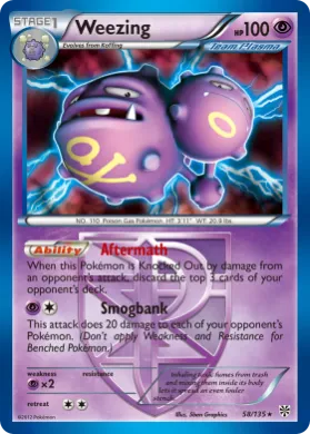 Weezing (PLS 58) Plasma Storm
