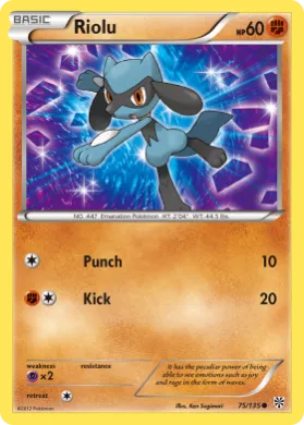 Riolu (PLS 75) Plasma Storm