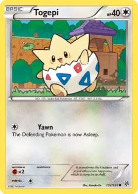 Togepi (PLS 102) Plasma Storm