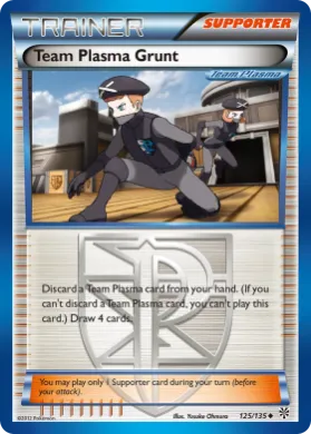 Team Plasma Grunt (PLS 125) Plasma Storm