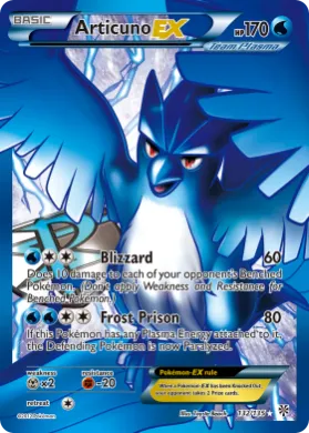 Articuno-EX (PLS 132) Plasma Storm