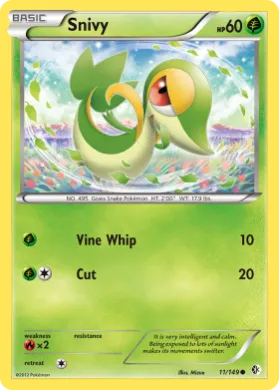 Snivy (BCR 11) Boundaries Crossed