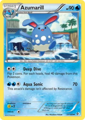 Azumarill (BCR 37) Boundaries Crossed