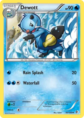 Dewott (BCR 40) Boundaries Crossed