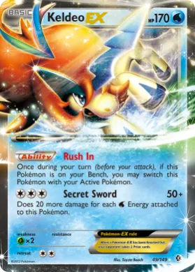 Keldeo-EX (BCR 49) Boundaries Crossed