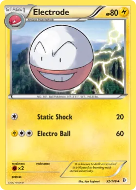 Electrode (BCR 52) Boundaries Crossed