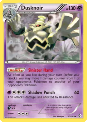 Dusknoir (BCR 63) Boundaries Crossed