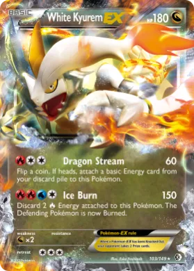 White Kyurem-EX (BCR 103) Boundaries Crossed