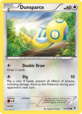 Dunsparce (BCR 111) Boundaries Crossed