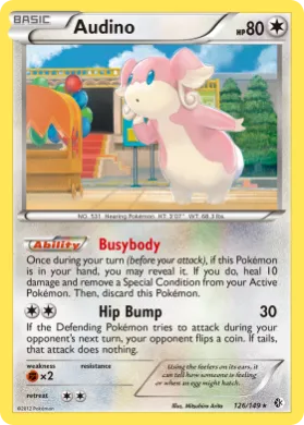 Audino (BCR 126) Boundaries Crossed