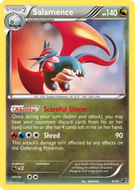 Salamence (DRV 8) Dragon Vault