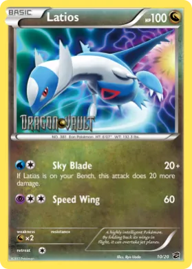 Latios (DRV 10) Dragon Vault