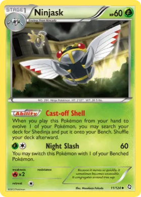 Ninjask (DRX 11) Dragons Exalted