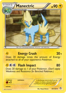 Manectric (DRX 43) Dragons Exalted