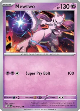 Mewtwo (SCR 59) Stellar Crown