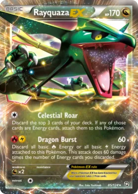 Rayquaza-EX (DRX 85) Dragons Exalted