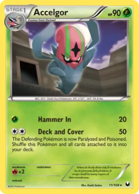 Accelgor (DEX 11) Dark Explorers