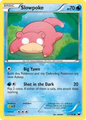 Slowpoke (DEX 23) Dark Explorers