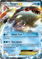 Kyogre-EX (DEX 26) Dark Explorers