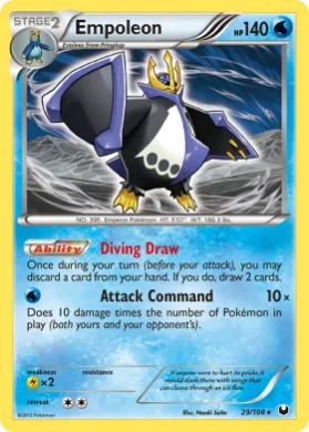 Empoleon (DEX 29) Dark Explorers