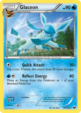 Glaceon (DEX 30) Dark Explorers