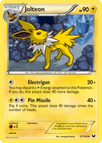 Jolteon (DEX 37) Dark Explorers