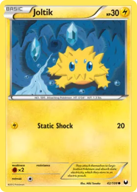 Joltik (DEX 42) Dark Explorers
