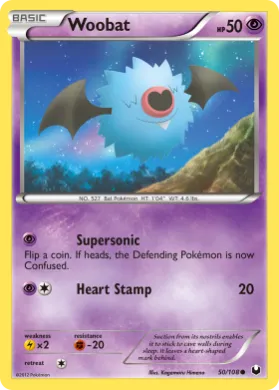 Woobat (DEX 50) Dark Explorers