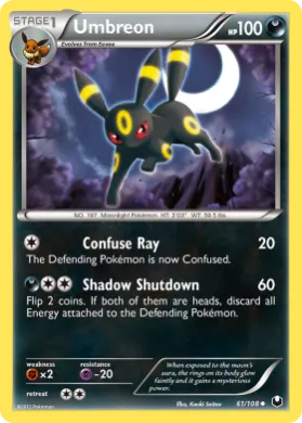 Umbreon (DEX 61) Dark Explorers