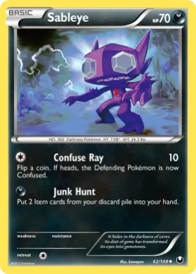 Sableye (DEX 62) Dark Explorers