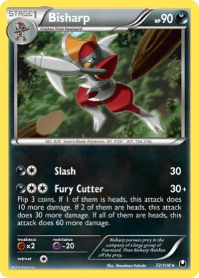 Bisharp (DEX 72) Dark Explorers