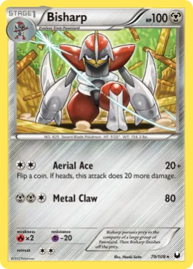 Bisharp (DEX 79) Dark Explorers