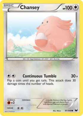 Chansey (DEX 81) Dark Explorers